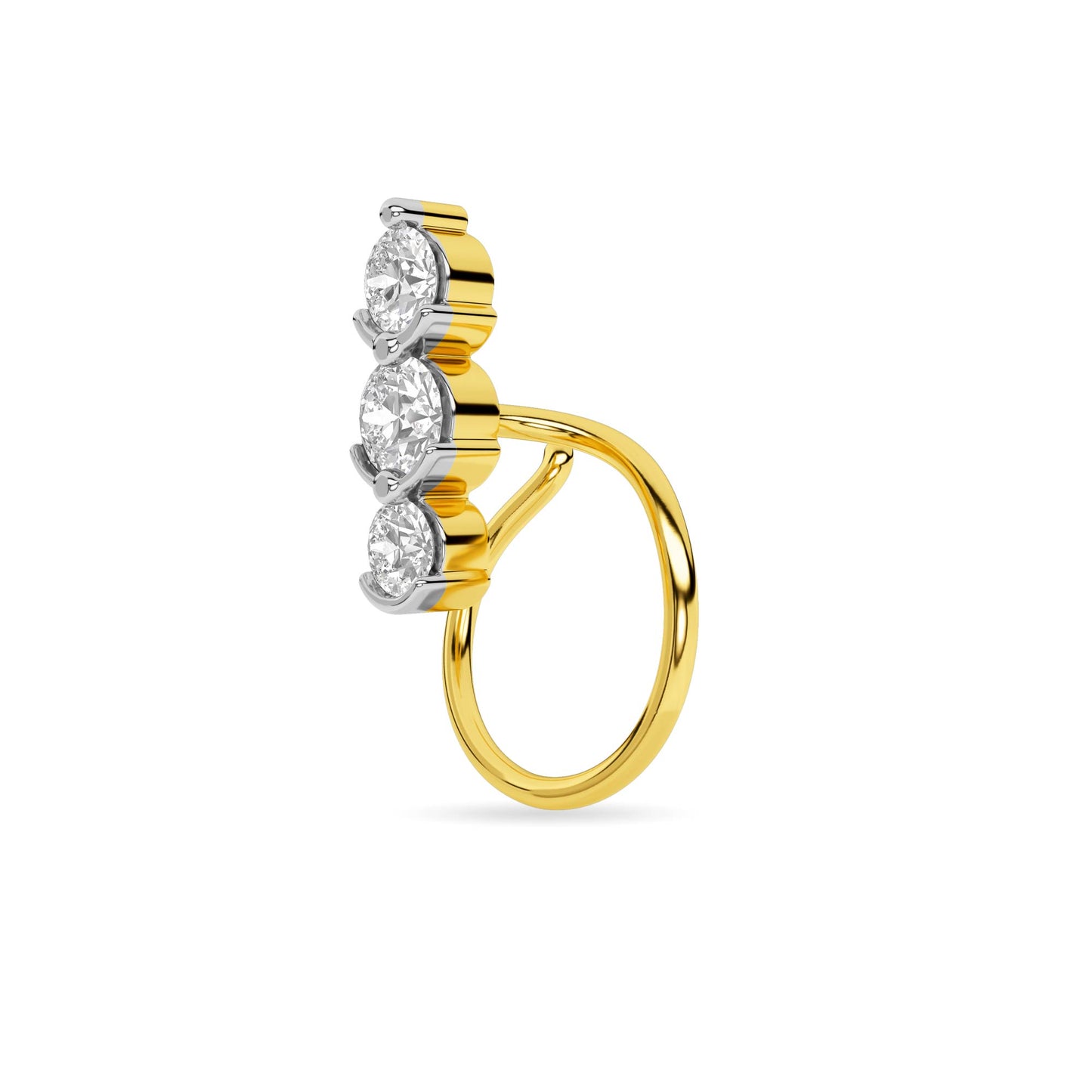 14KT Diamond Nose Pin NP0042