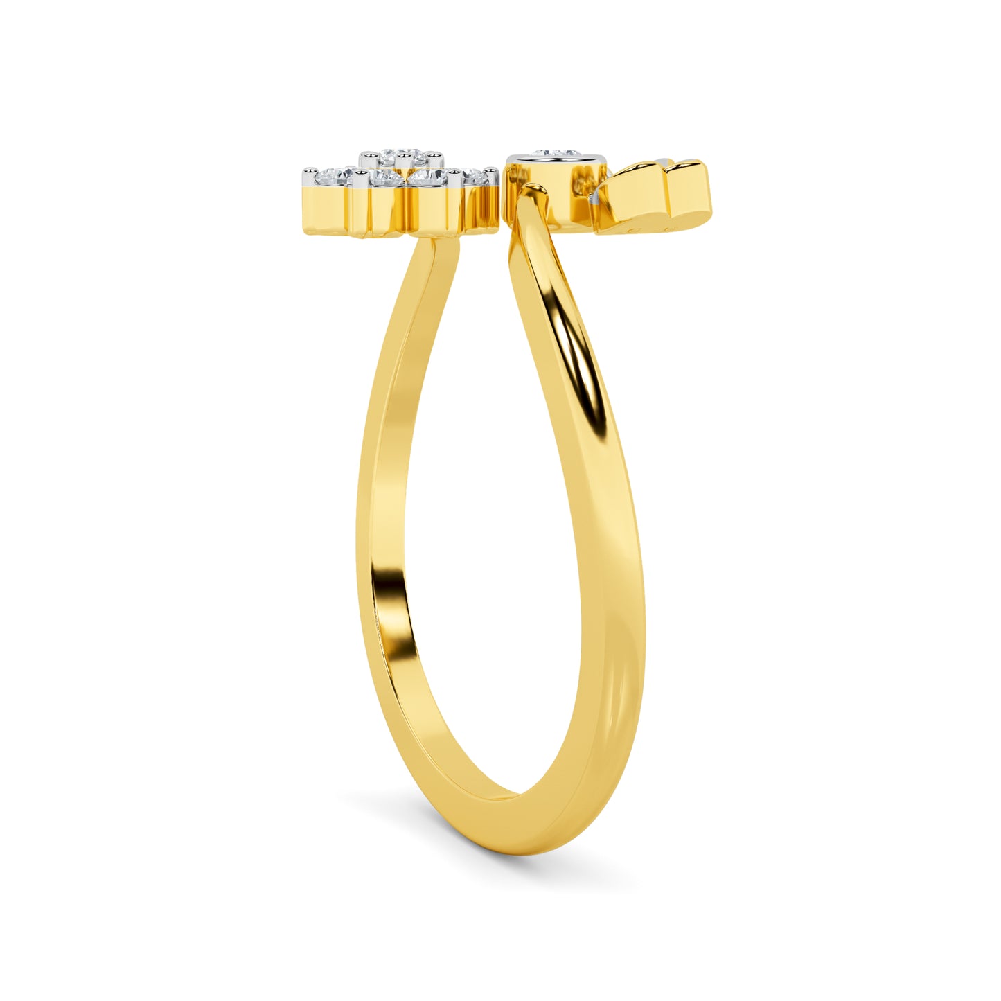18KT Yellow Gold Ladies Ring RG0000051