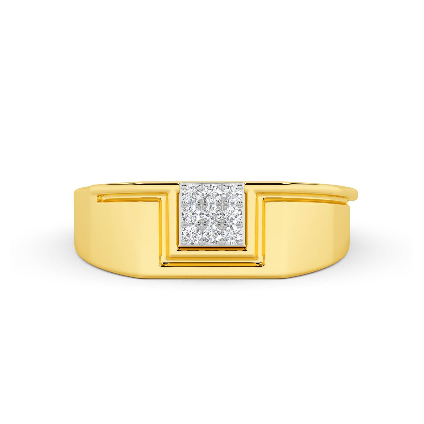 14KT Yellow Gold Diamond RG0000025