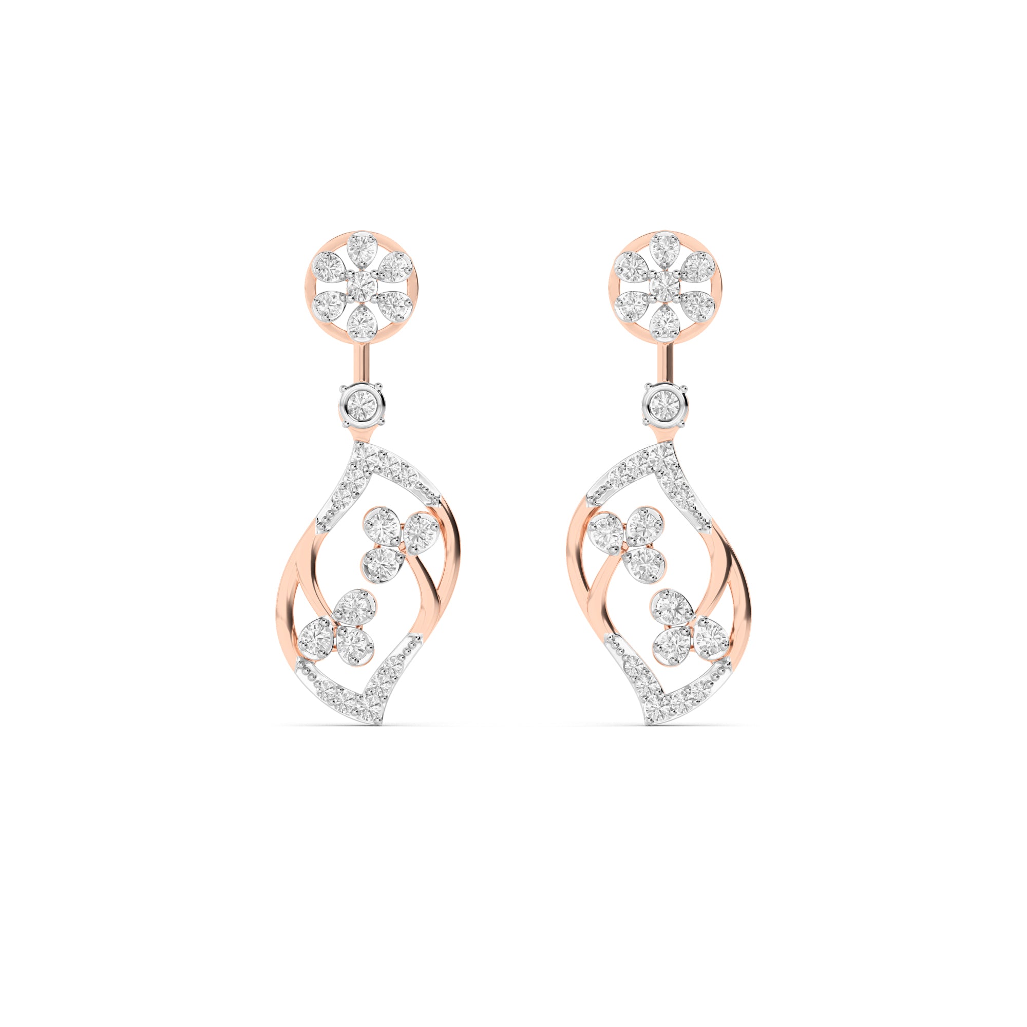 18KT Diamond Earring ER00465