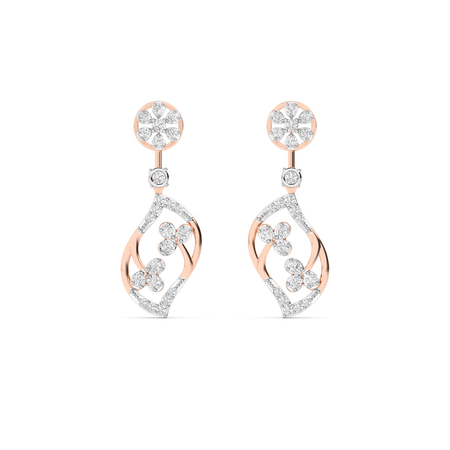 18KT Diamond Earring ER00465