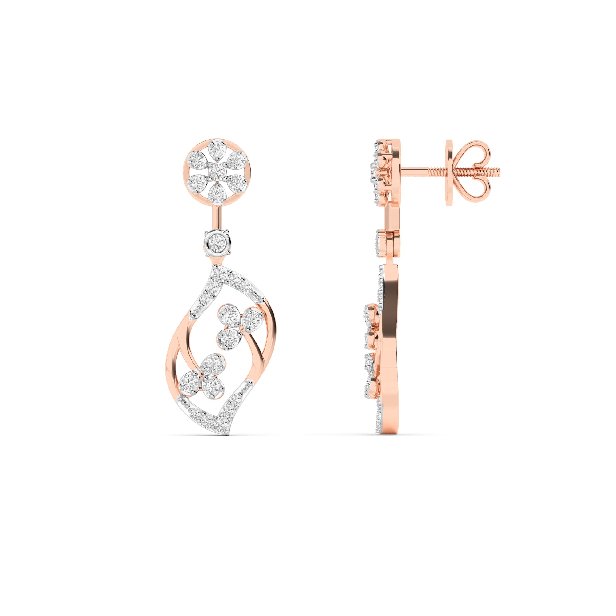 18KT Diamond Earring ER00465