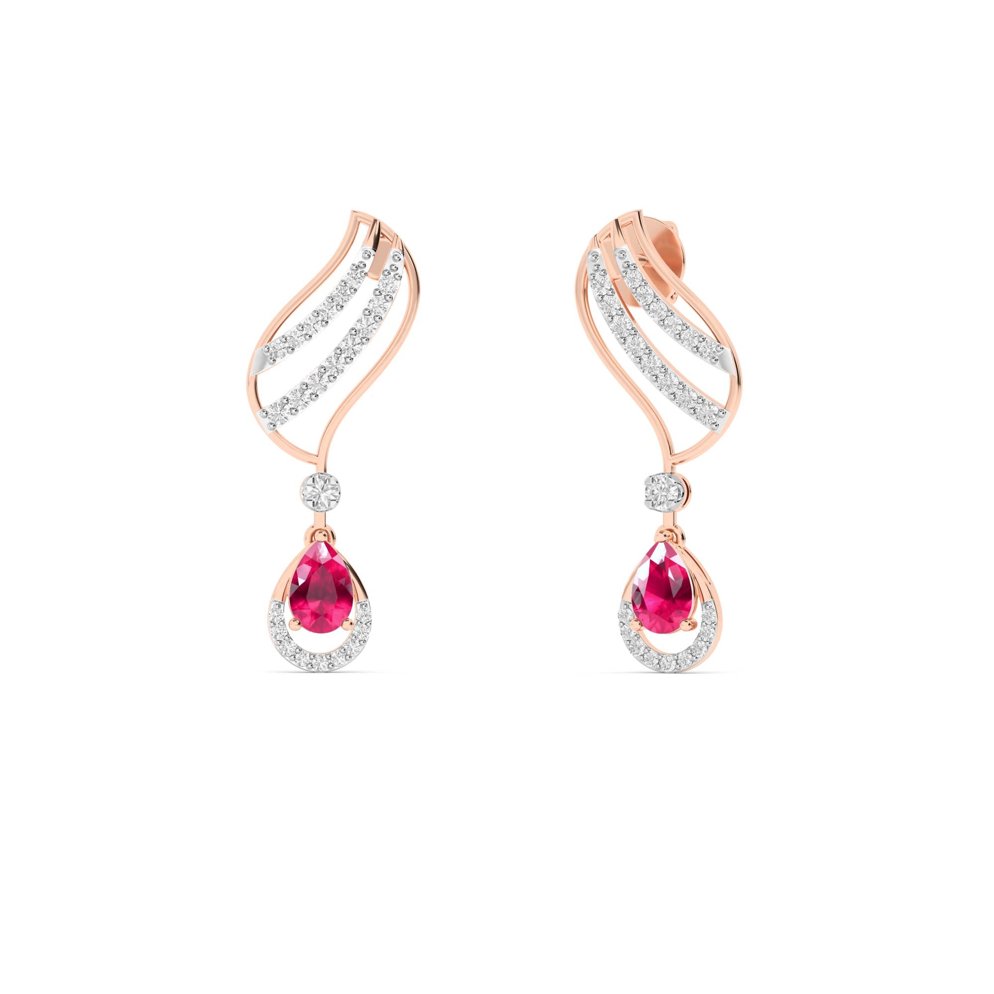 18KT Diamond Earring ER00464