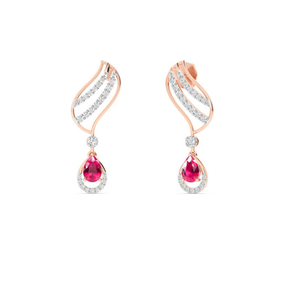 18KT Diamond Earring ER00464