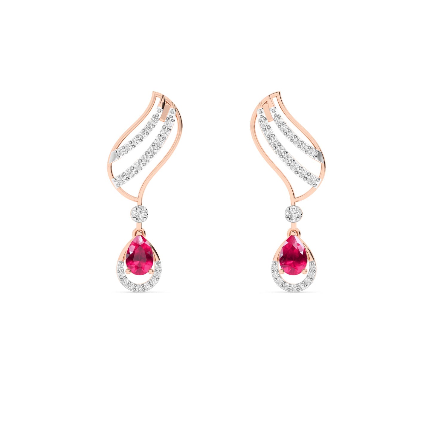 18KT Diamond Earring ER00464