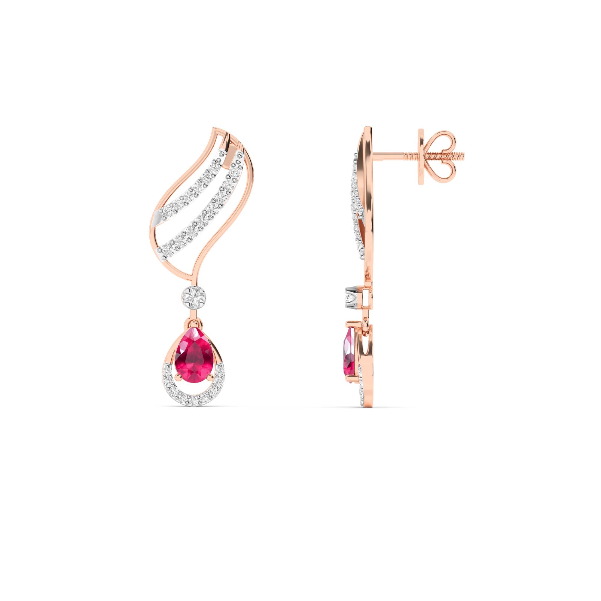 18KT Diamond Earring ER00464