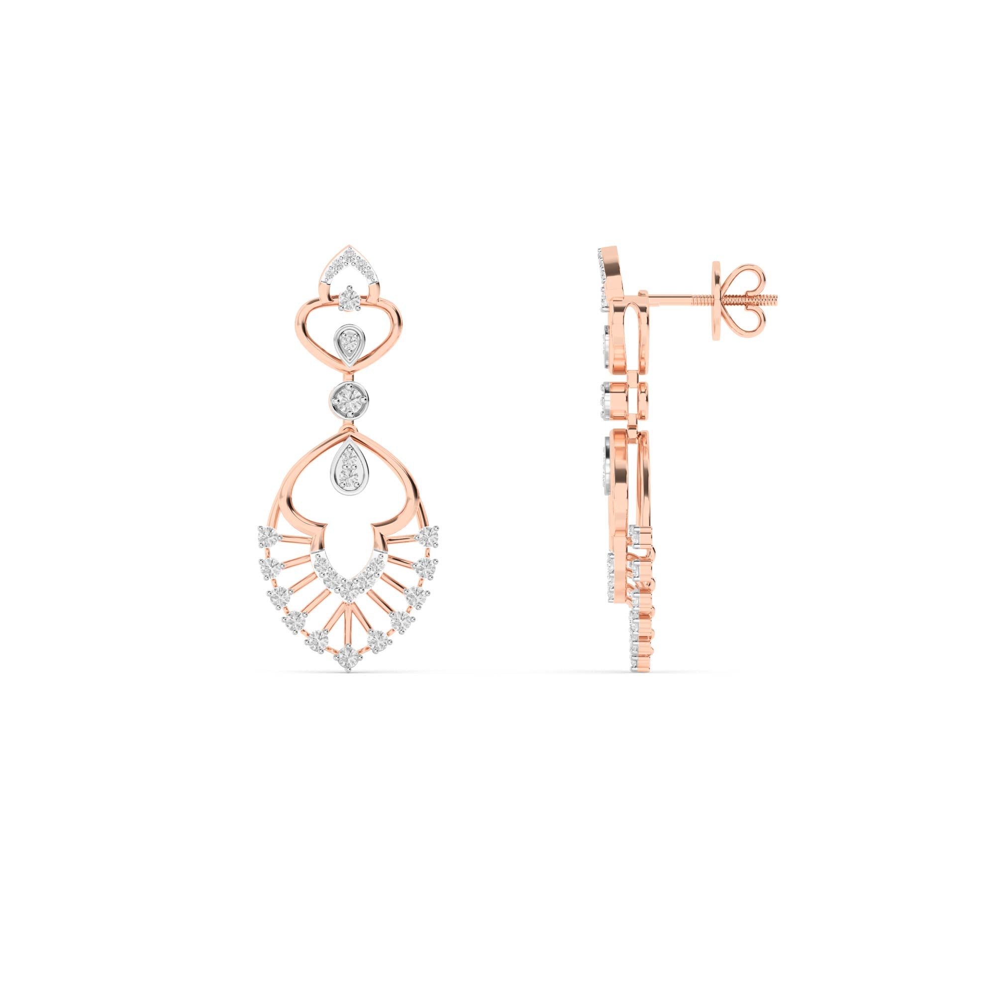 18KT Diamond Earring ER00502