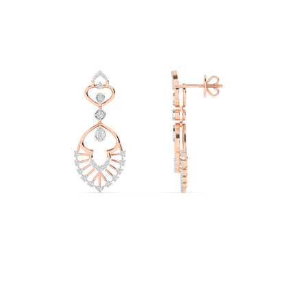 18KT Diamond Earring ER00502
