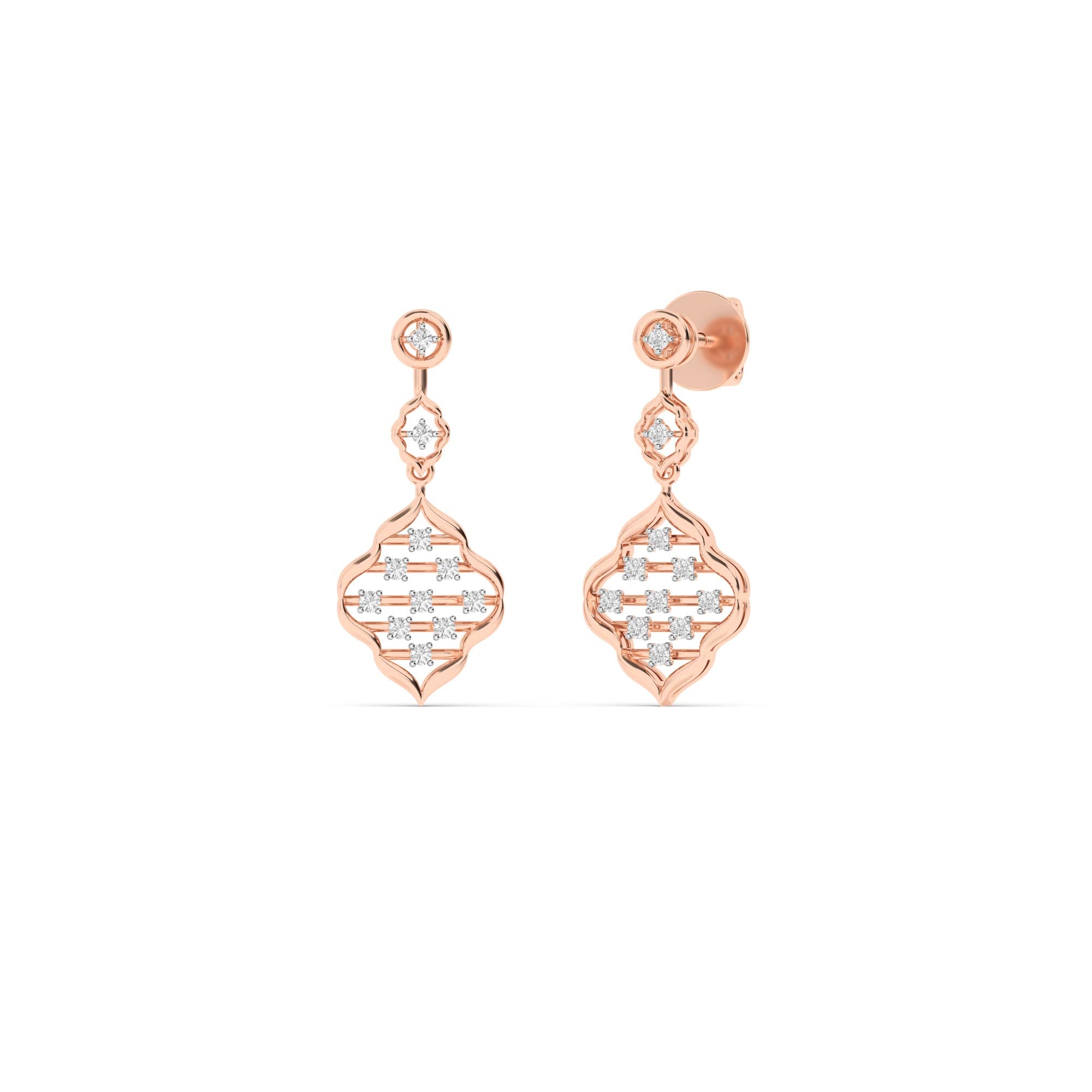 14KT Diamond Earring ER00452