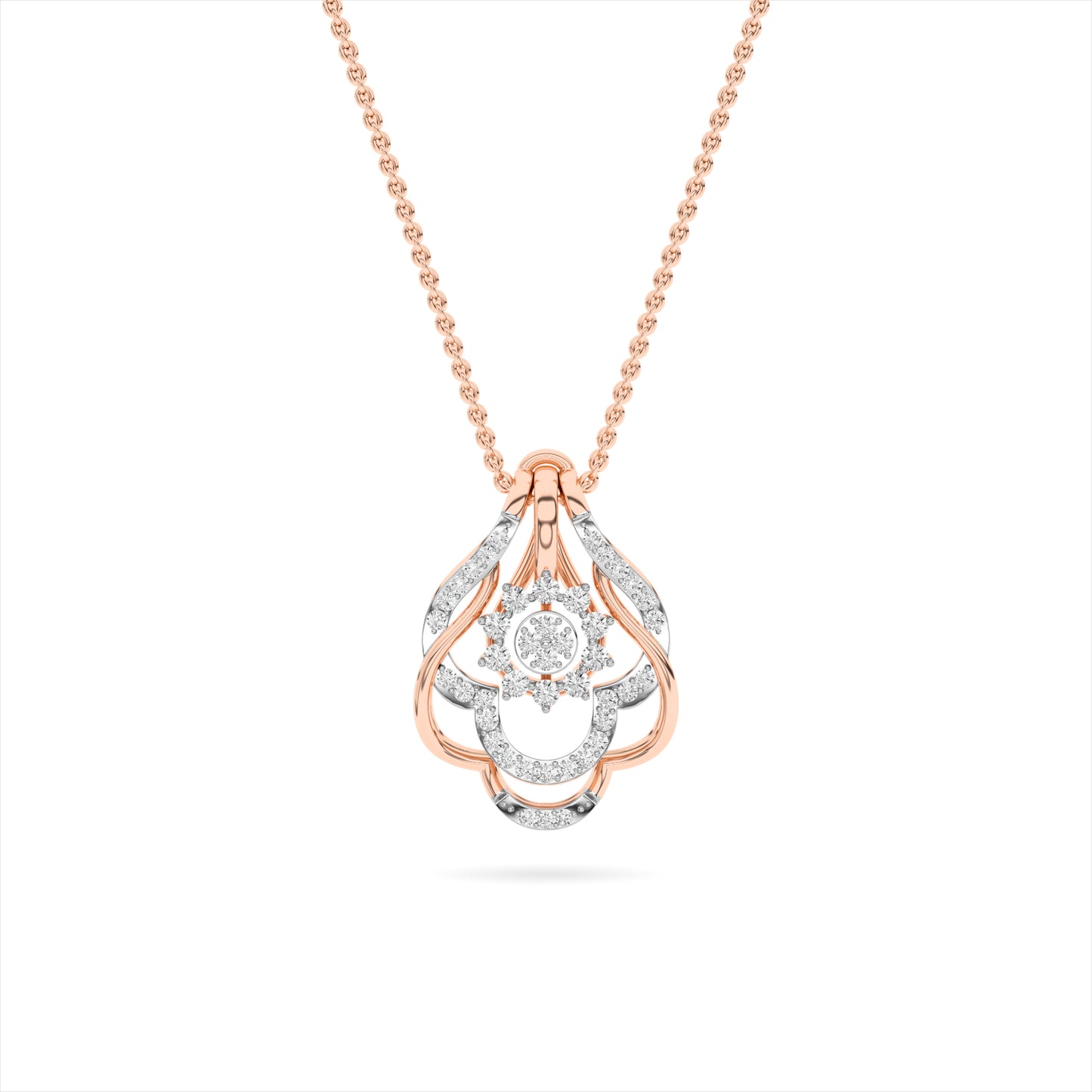 14KT Diamond Pendant PD00192