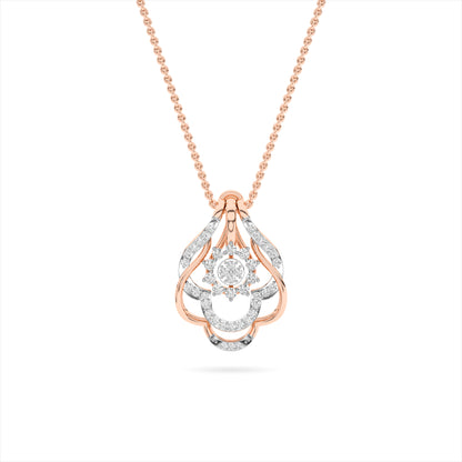 14KT Diamond Pendant PD00192