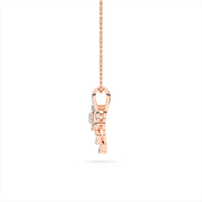 14KT Diamond Pendant PD00192