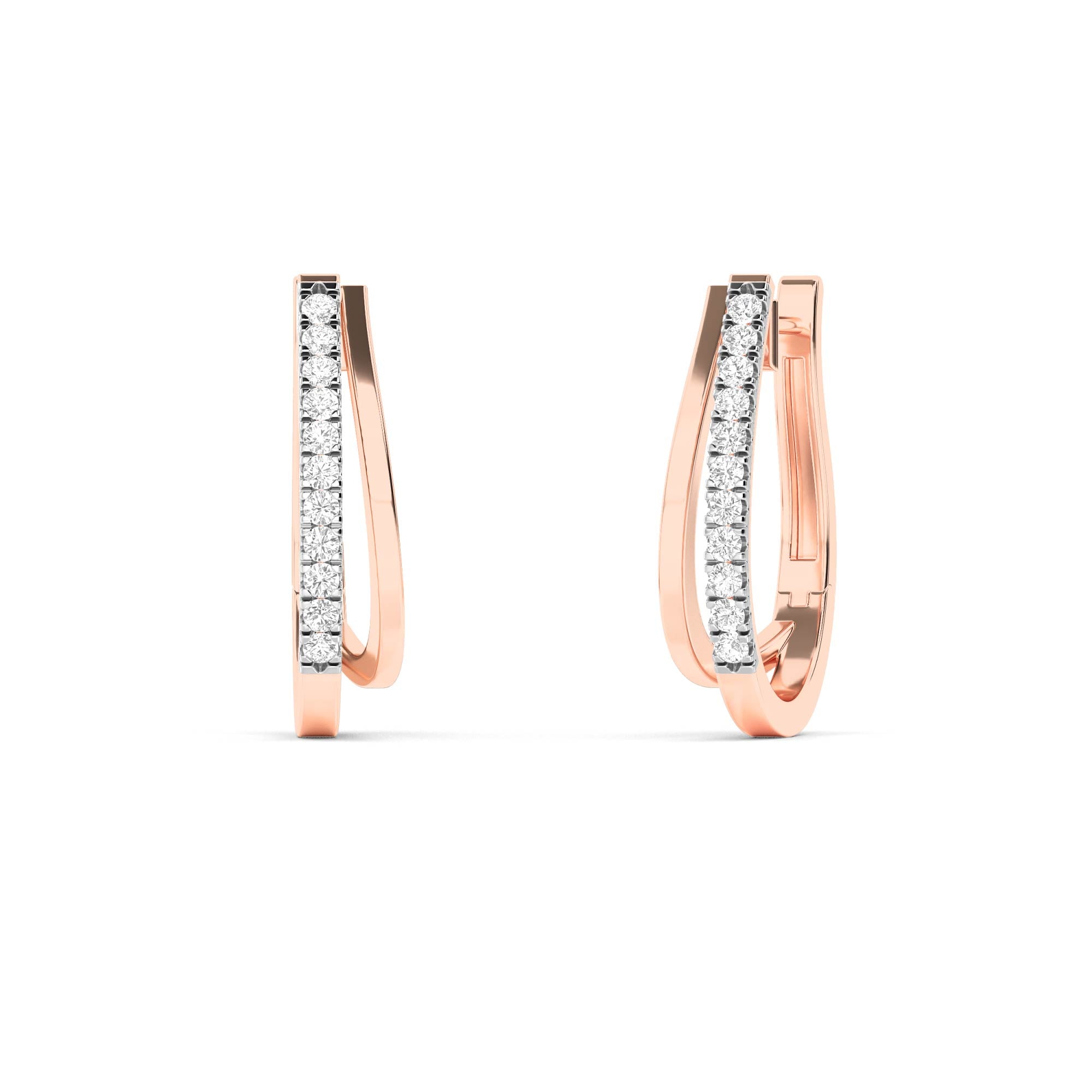 18KT Diamond Earring ER00390