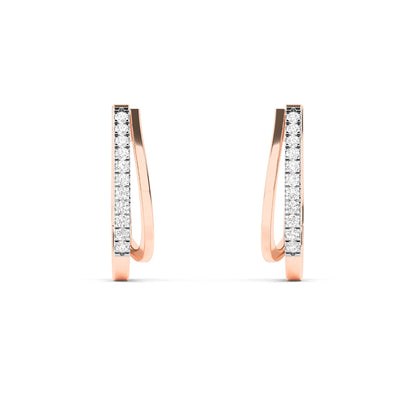 18KT Diamond Earring ER00390