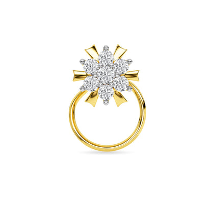 14KT Diamond Nose Pin NP0043