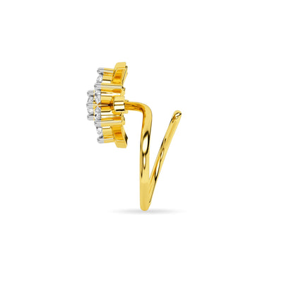 14KT Diamond Nose Pin NP0043
