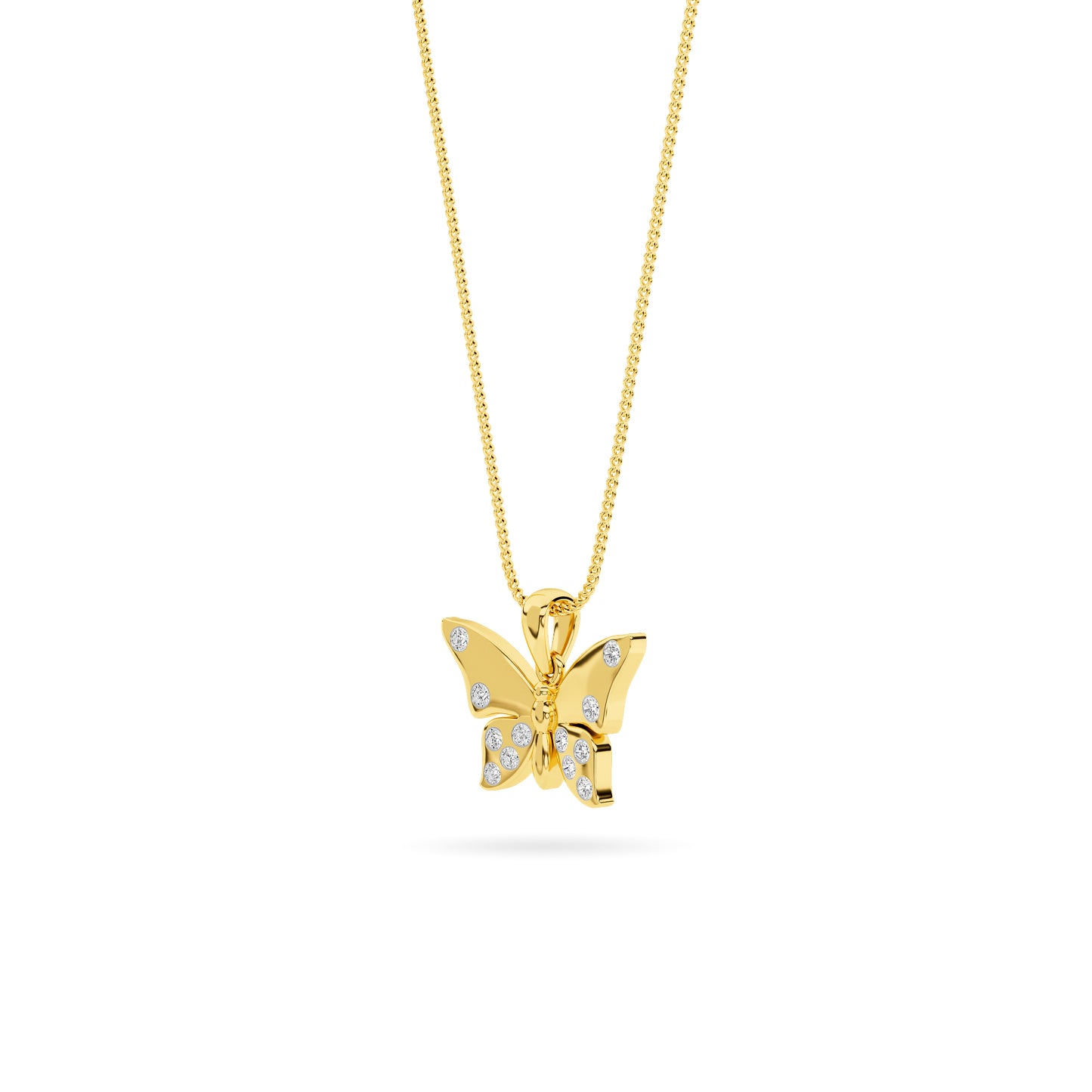 18KT Diamond Pendant PD00167