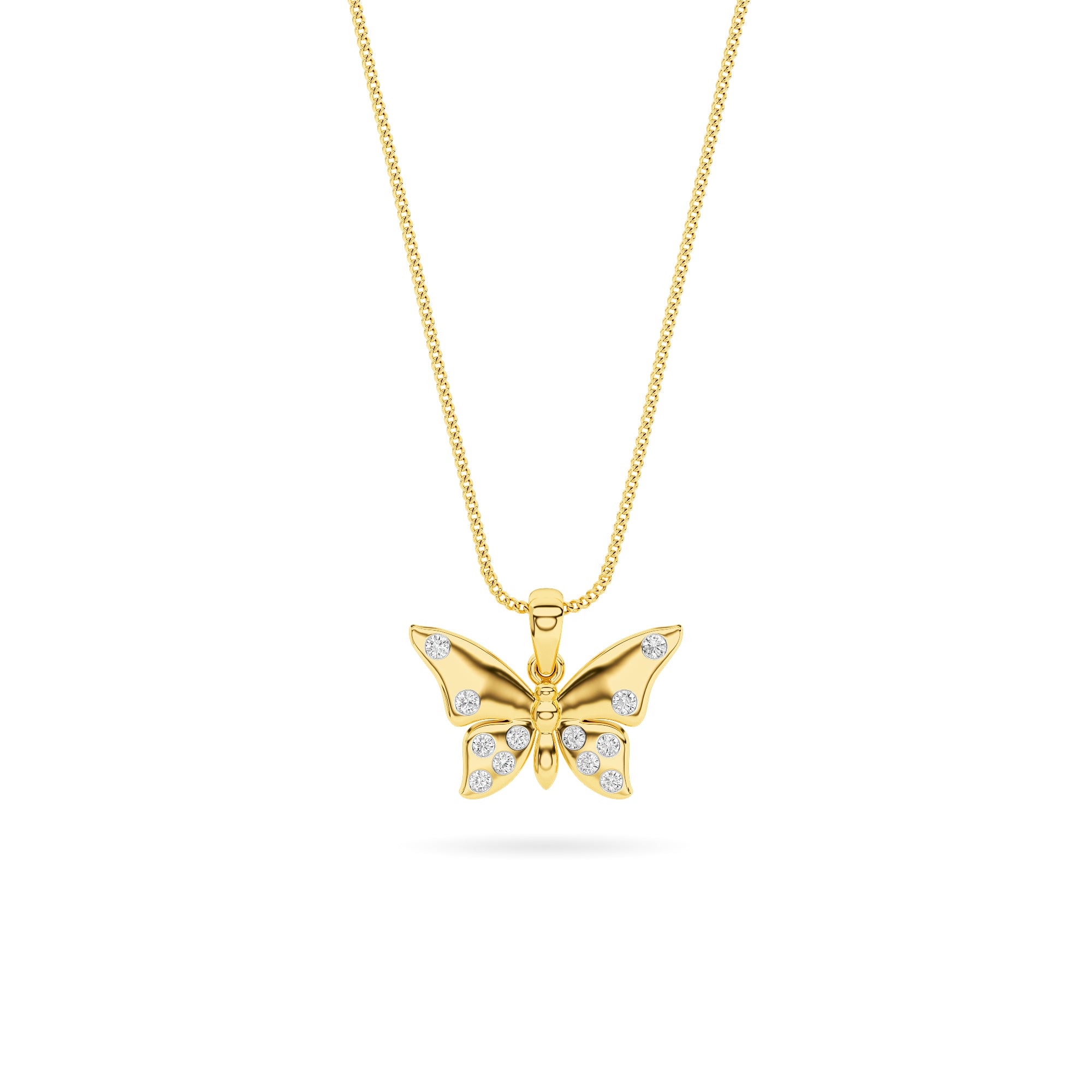18KT Diamond Pendant PD00167