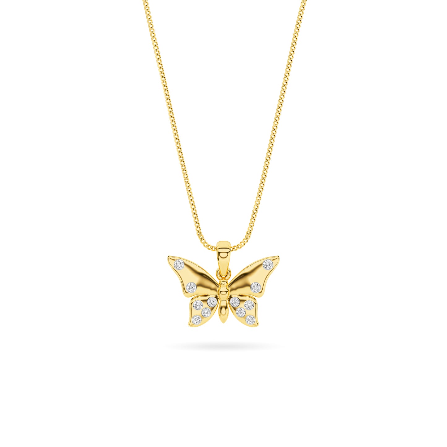 18KT Diamond Pendant PD00167