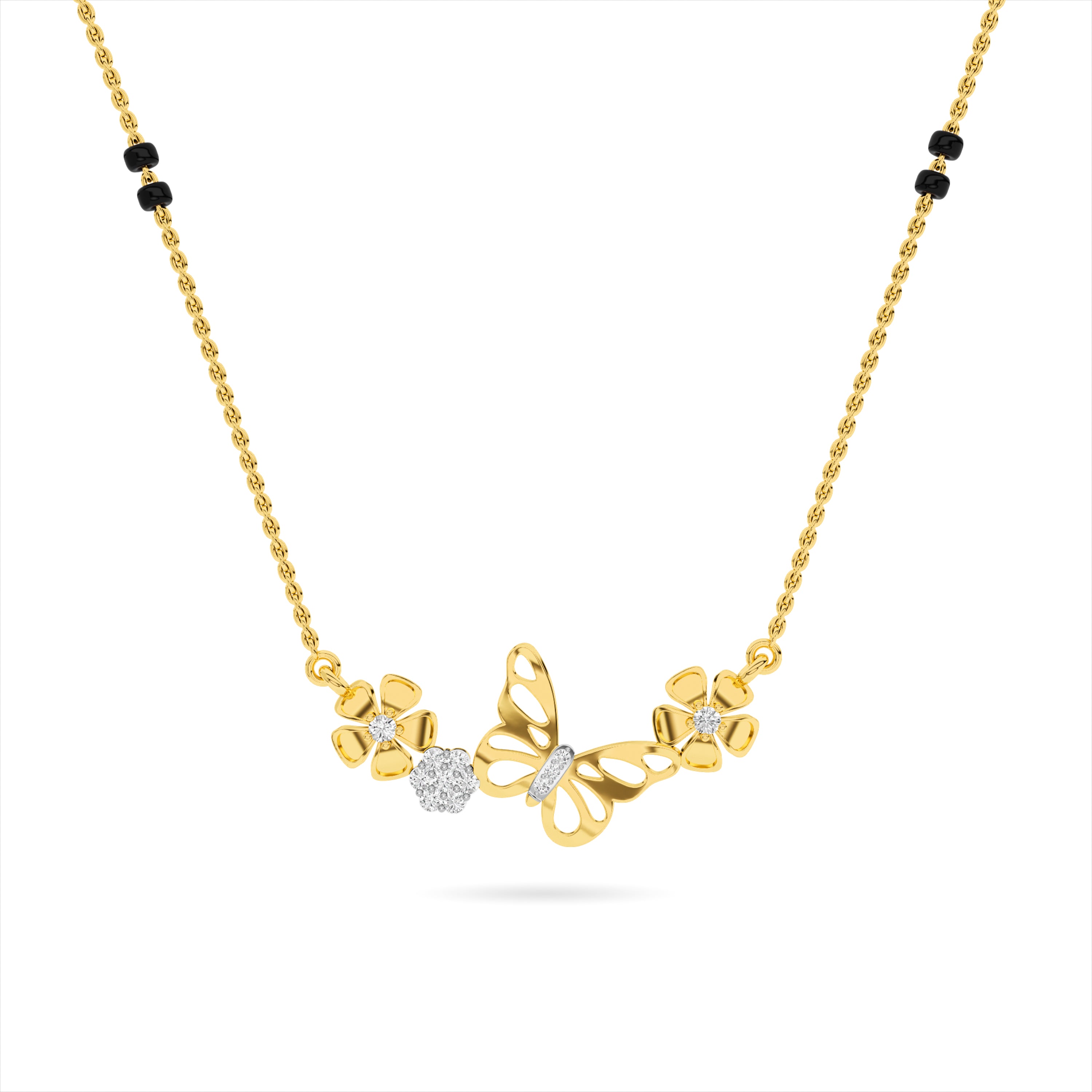 14KT Diamond Pendant PD00363