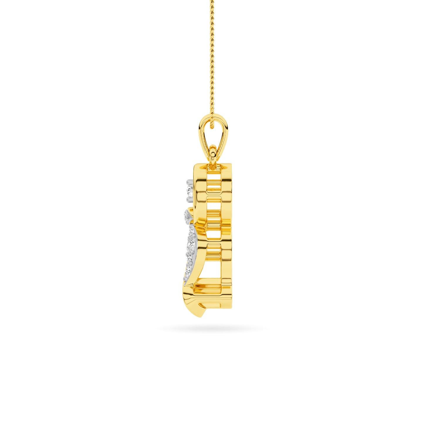 14KT Diamond Pendant PD00179