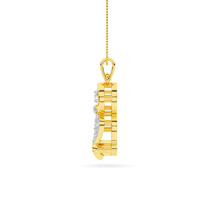 14KT Diamond Pendant PD00179