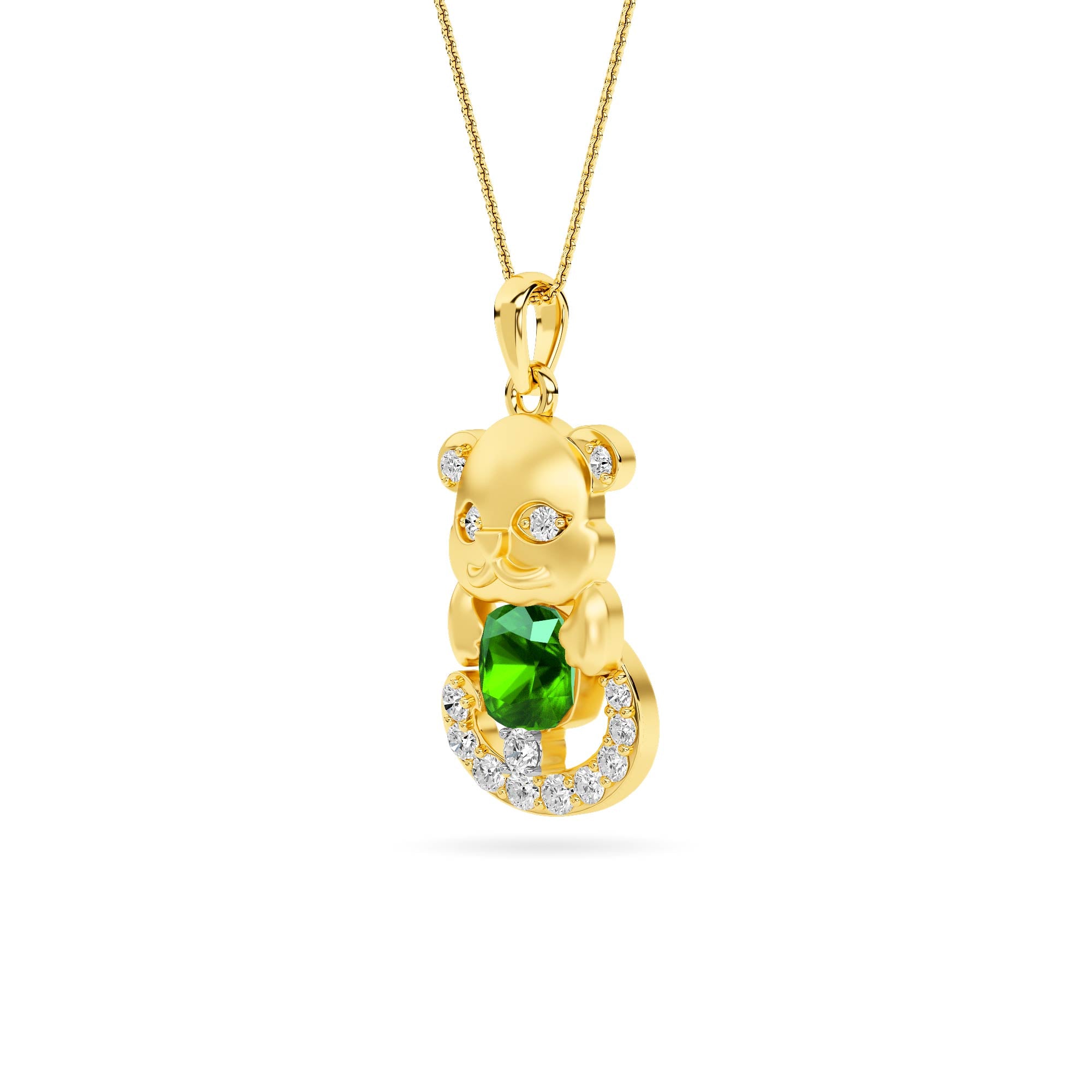 14KT Diamond Pendant PD00256