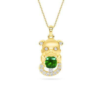 14KT Diamond Pendant PD00256