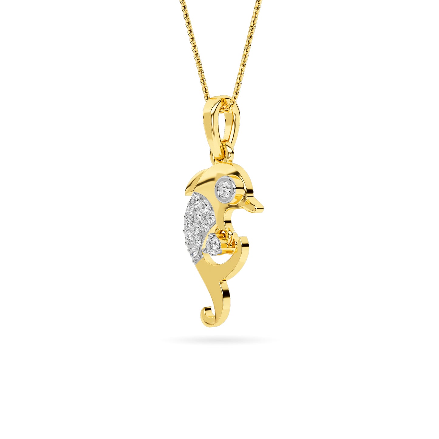 14KT Diamond Pendant PD00134