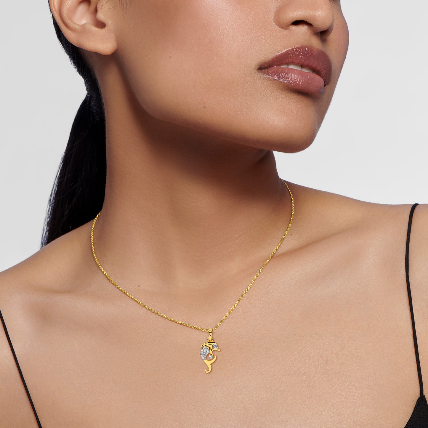 14KT Diamond Pendant PD00134