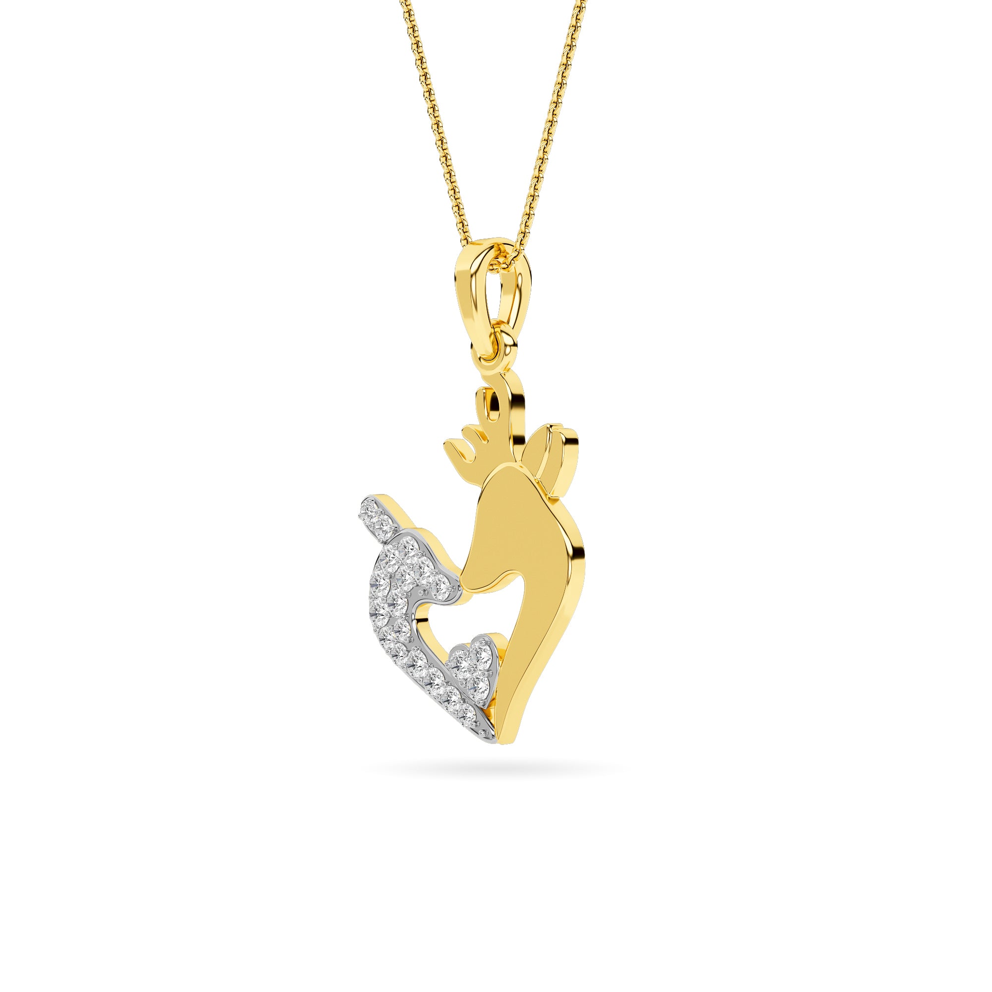 14KT Diamond Pendant PD00284