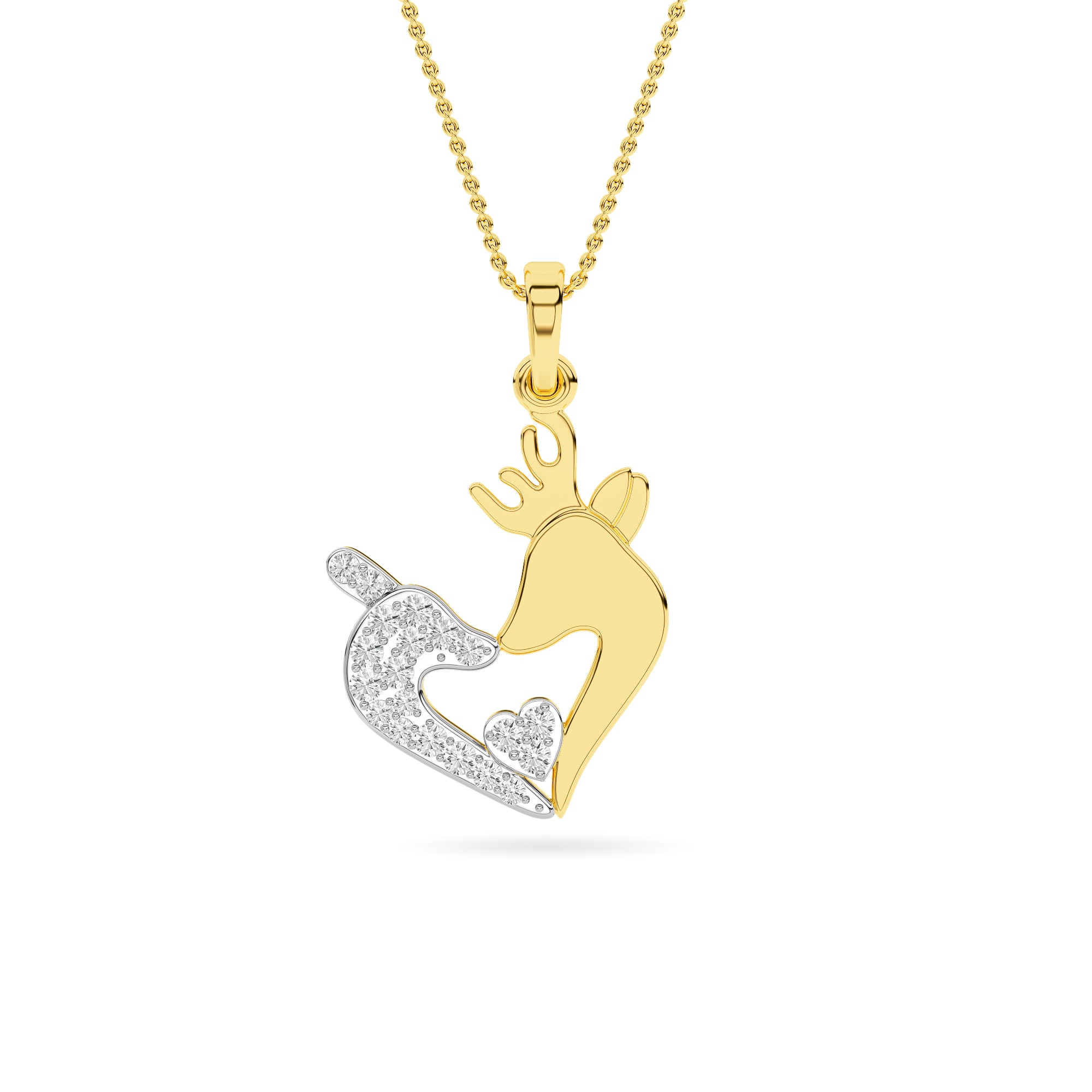 14KT Diamond Pendant PD00284
