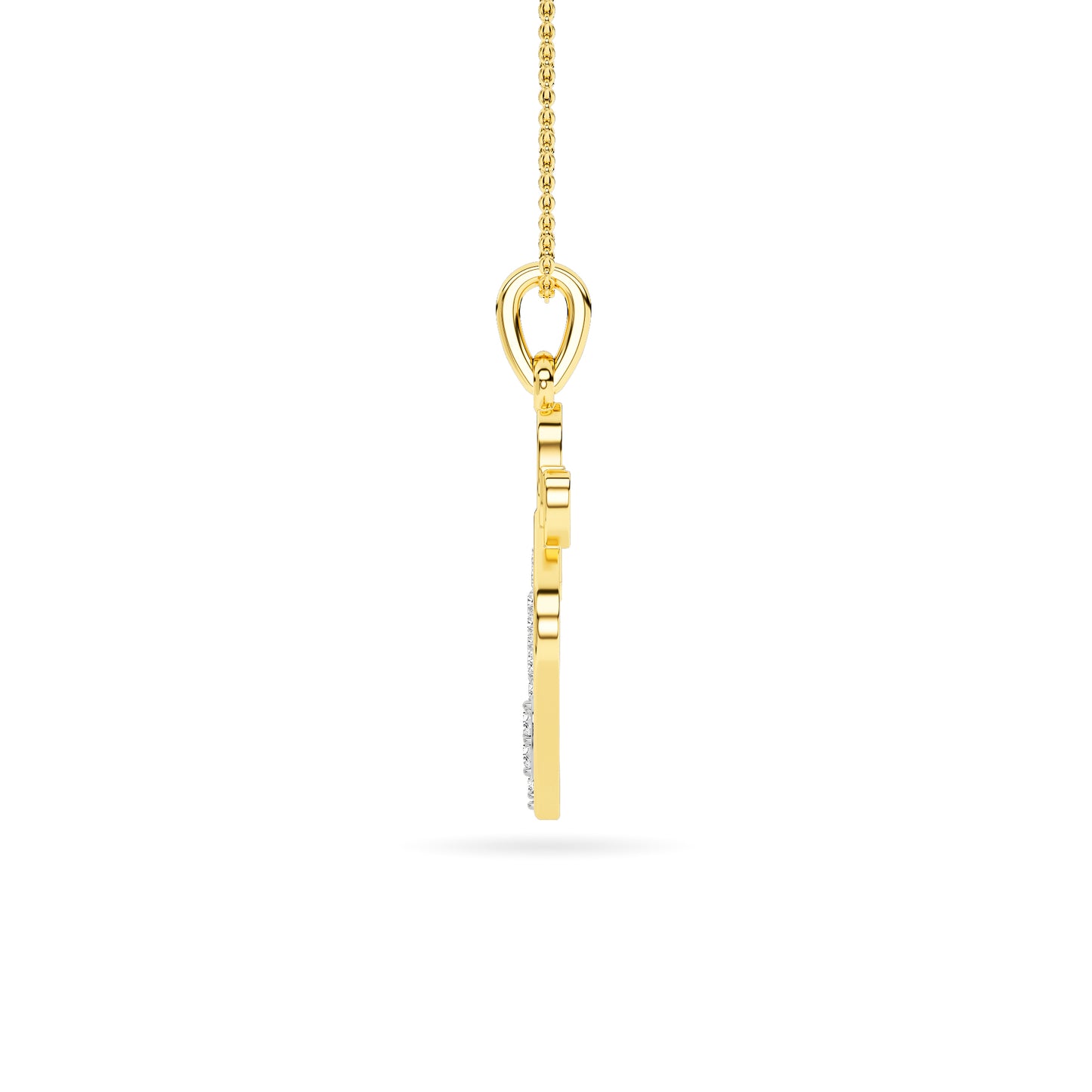 14KT Diamond Pendant PD00284