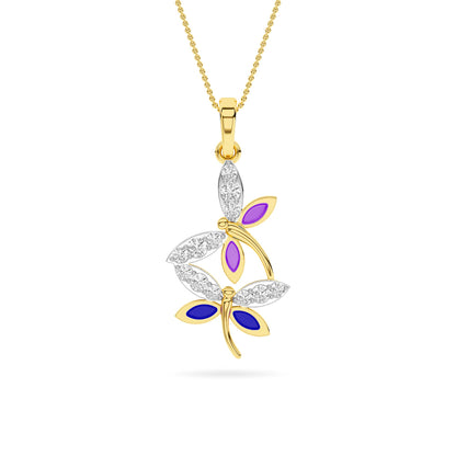 14KT Diamond Pendant PD00169