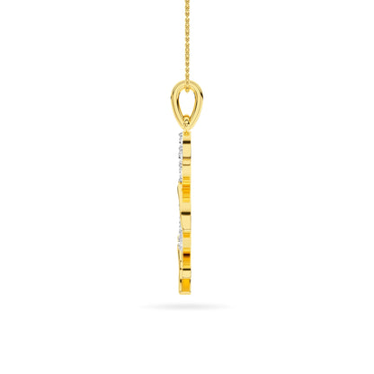 14KT Diamond Pendant PD00169