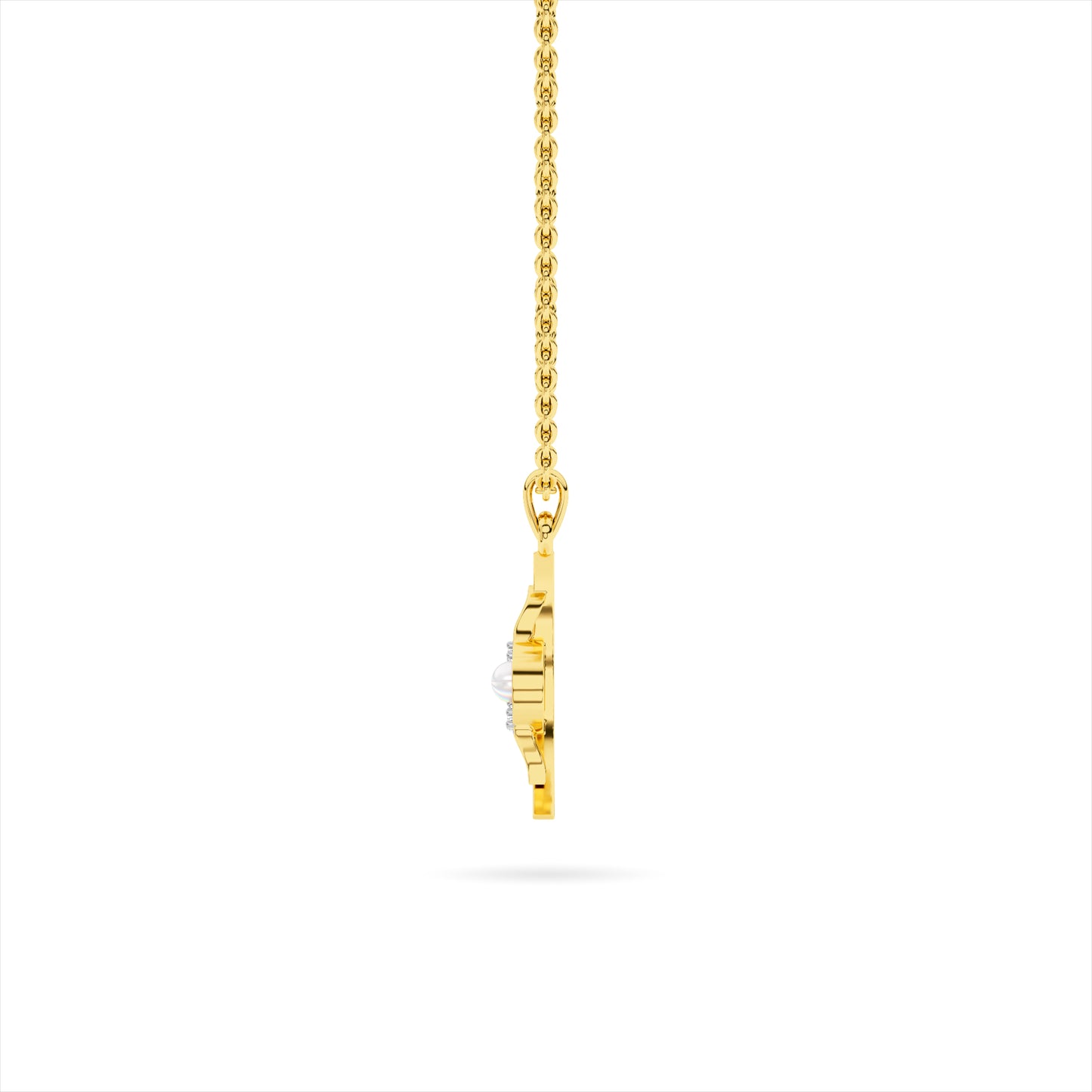 14KT Diamond Pendant PD00314