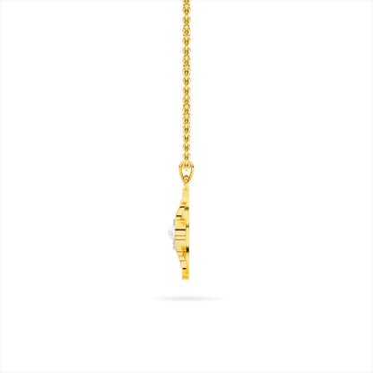14KT Diamond Pendant PD00314