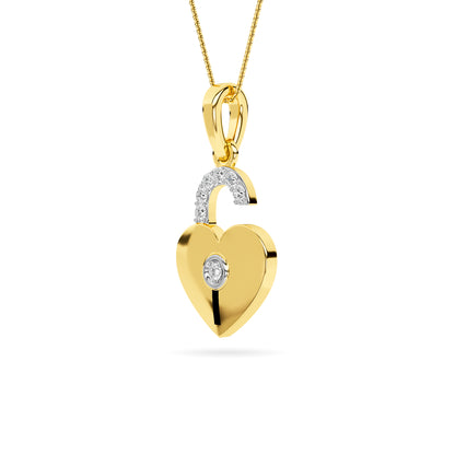 14KT Diamond Pendant PD00170