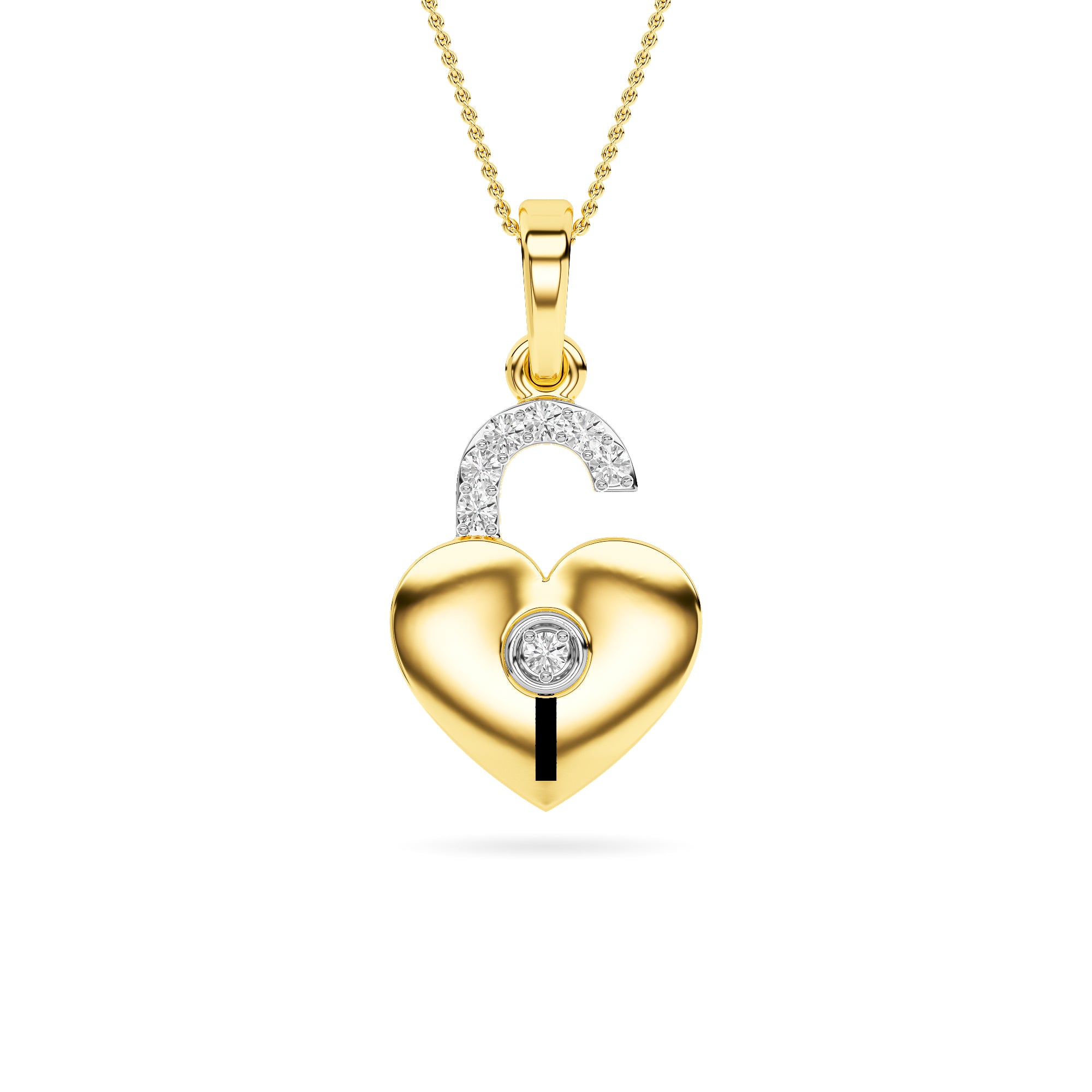14KT Diamond Pendant PD00170