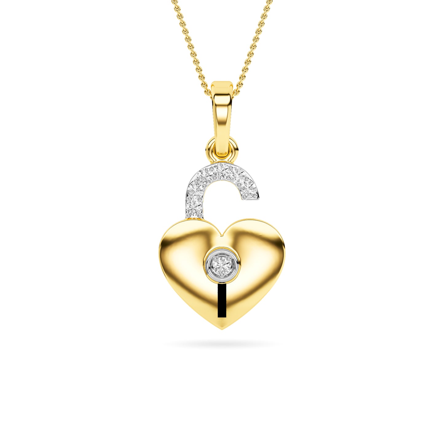 14KT Diamond Pendant PD00170
