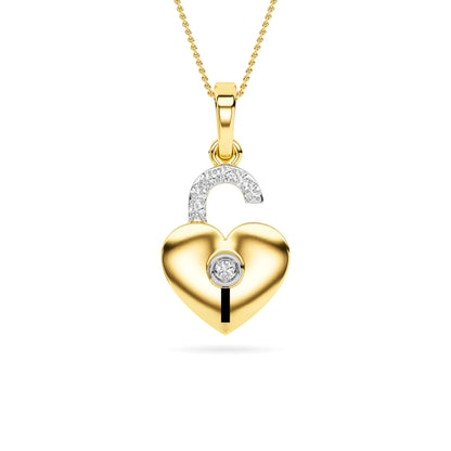 14KT Diamond Pendant PD00170