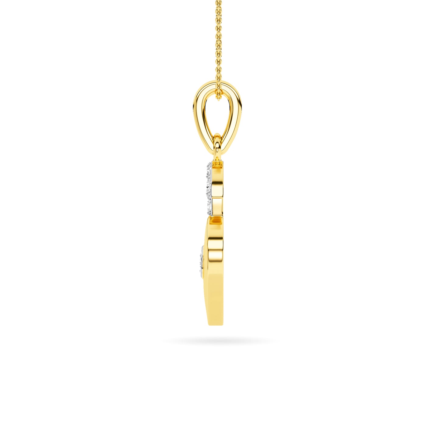 14KT Diamond Pendant PD00170