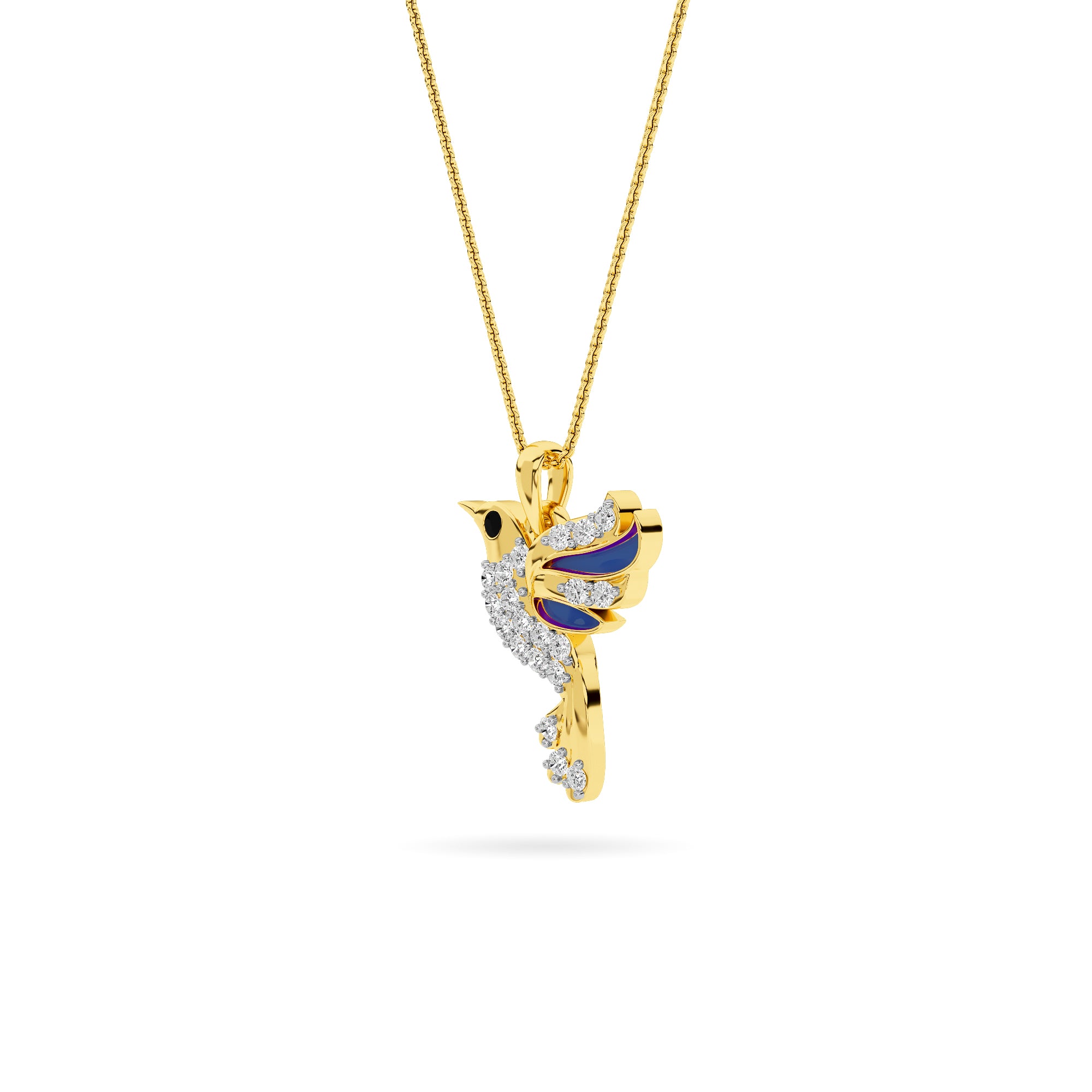 14KT Diamond Pendant PD00152