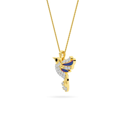 14KT Diamond Pendant PD00152