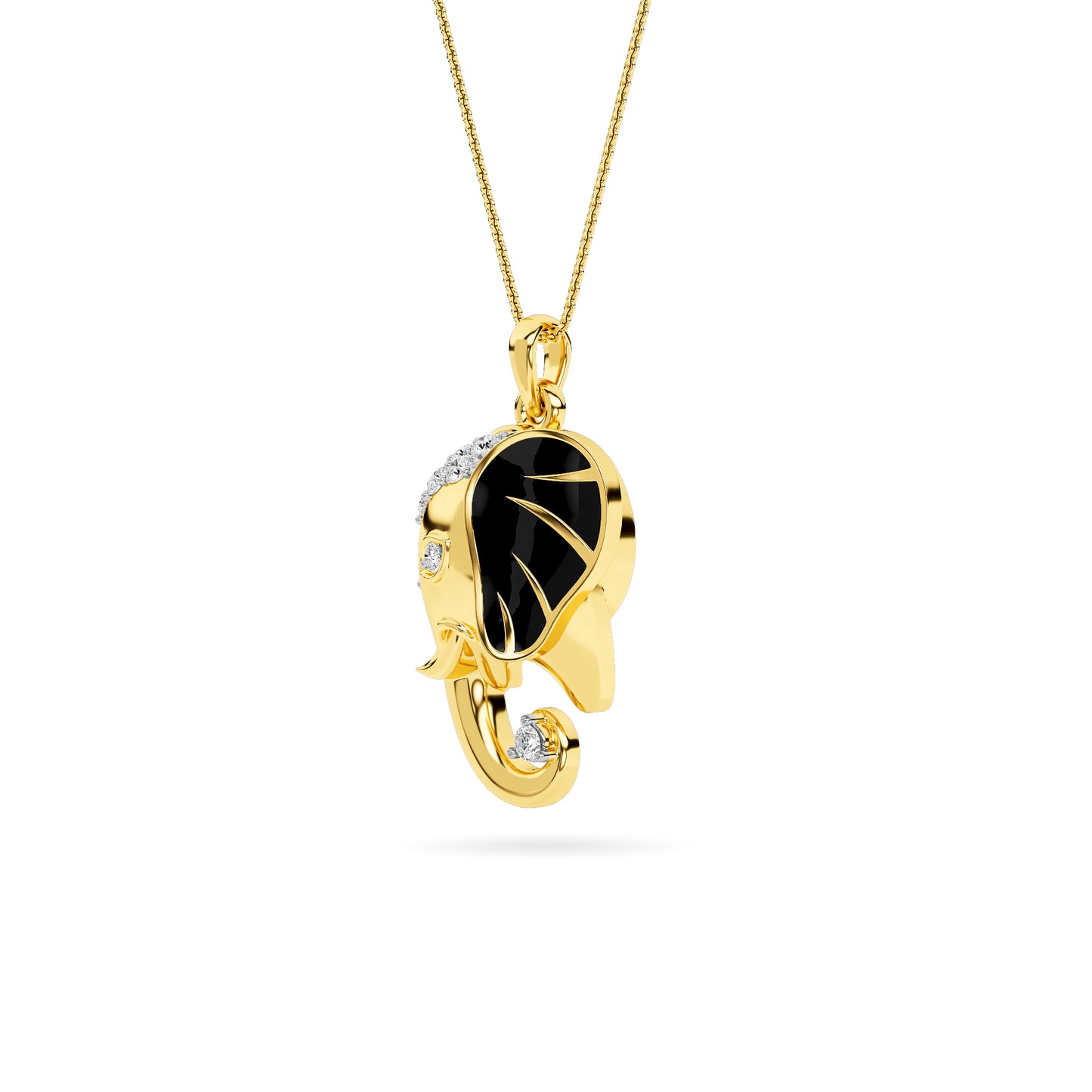 14KT Diamond Pendant PD00130