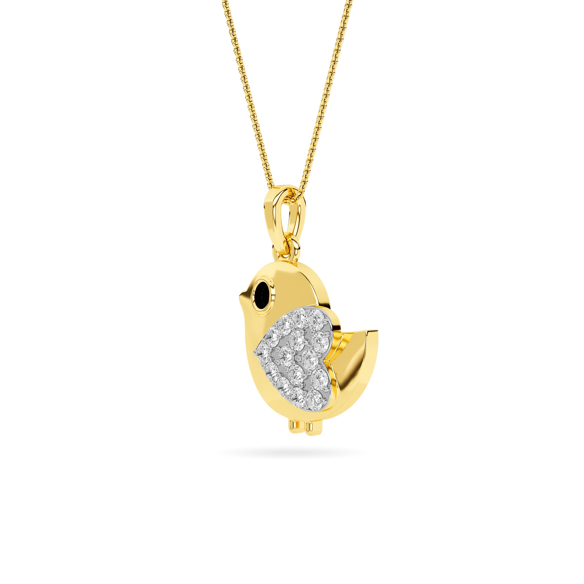 14KT Diamond Pendant PD00147
