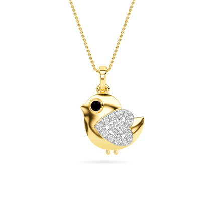 14KT Diamond Pendant PD00147