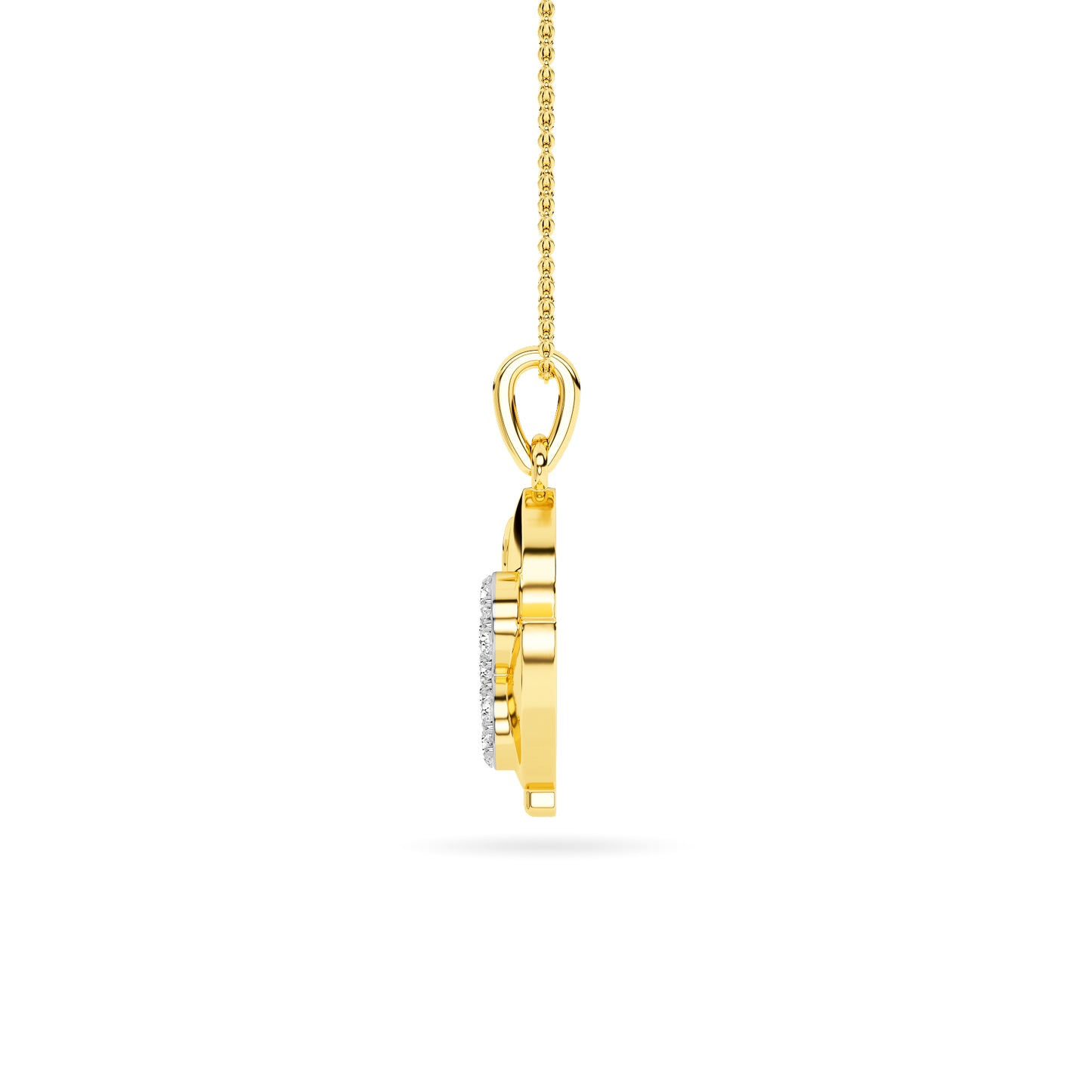 14KT Diamond Pendant PD00147