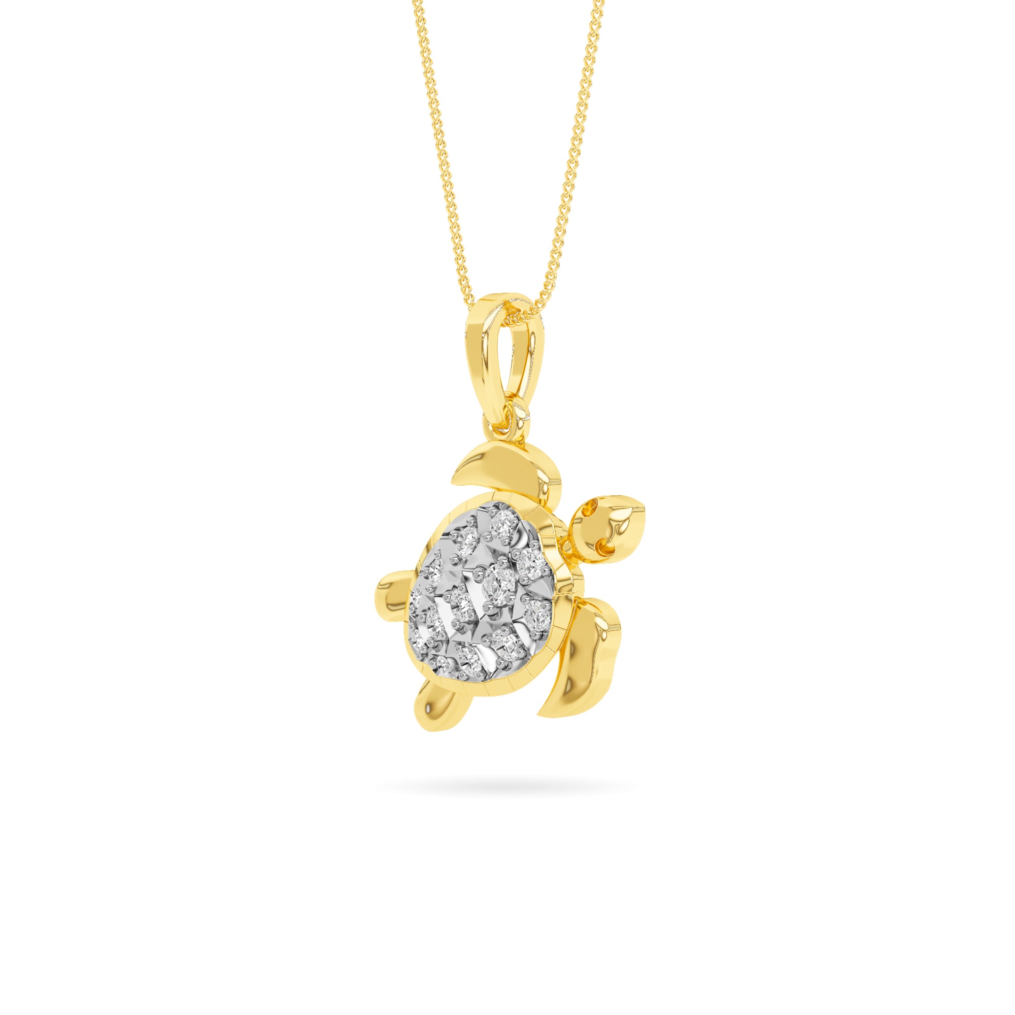 14KT Diamond Pendant PD00149