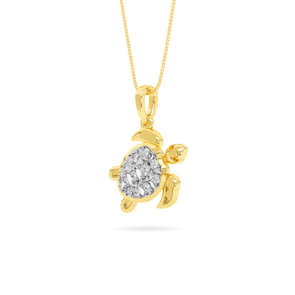 14KT Diamond Pendant PD00149